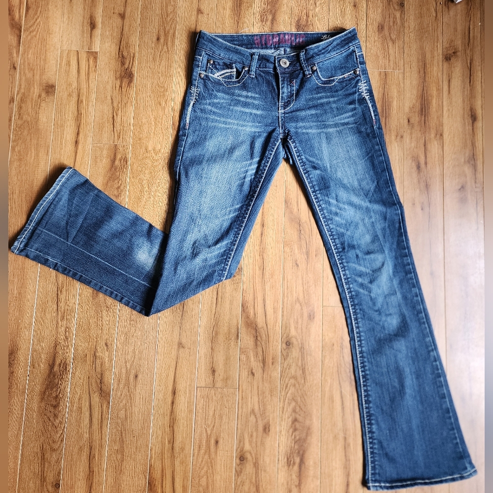 HYDRAULIC Lola Boot Cut Wide Leg Jeans